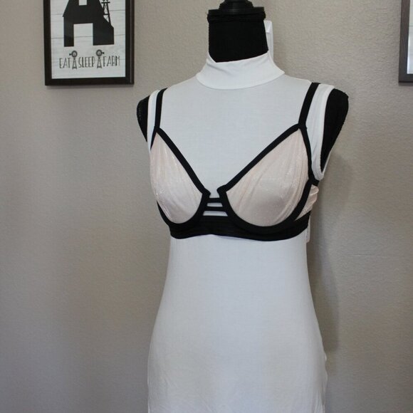 Soma Womens Tell Tale Sheer Bra and Teal Lace Bra Sizes 36B NWT - Picture 3 of 9